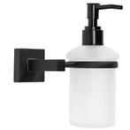 REA Ronde zeepdispenser wandmodel - mat zwart - compact d..., Ophalen of Verzenden, Nieuw