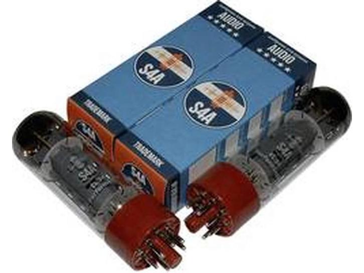 EL34 S4A - Elektronenbuis - Matched Paar voor Audio & Studio, Audio, Tv en Foto, Versterkers en Receivers, Zo goed als nieuw, Verzenden