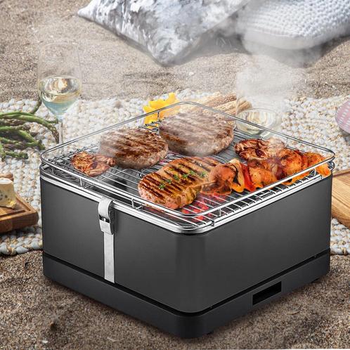 StyleN Cook Tafel BBQ-Houtskool Grill zwart, Tuin en Terras, Houtskoolbarbecues, Nieuw, Ophalen of Verzenden