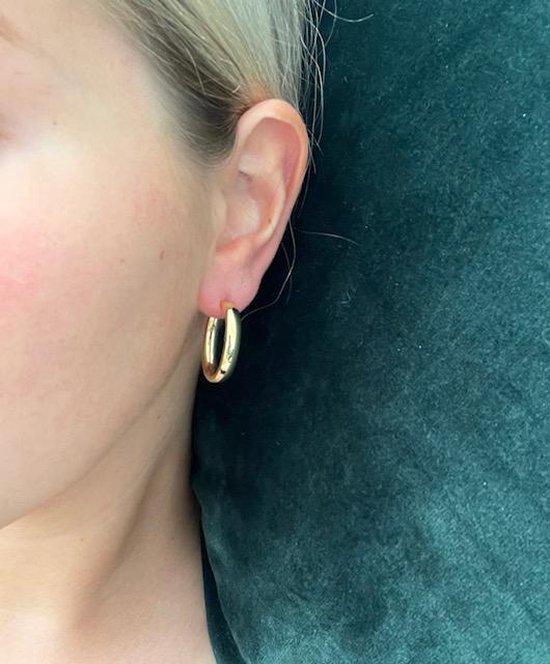 Casa Jewelry Oorringen Class S - Goud Verguld, Sieraden, Tassen en Uiterlijk, Oorbellen, Verzenden