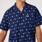 -57% Wrangler  Wrangler Shirt eclipse  maat M, Kleding | Heren, Overhemden, Verzenden, Nieuw, Blauw