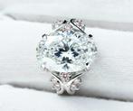 Verlovingsring Platina - 7.44ct. tw. Diamant (Lab-grown) -, Sieraden, Tassen en Uiterlijk, Antieke sieraden