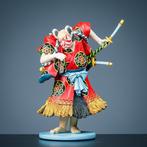 sculptuur, Beeld: Samurai Kodanji Kunisada en Kabuki