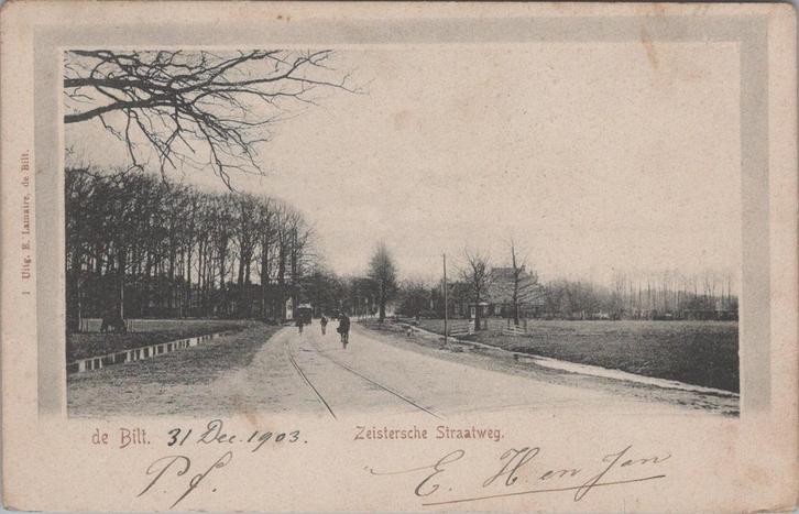 DE BILT - Zeistersche Straatweg, Verzamelen, Ansichtkaarten | Nederland