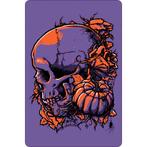 Small Tin Sign - Pumpkin Skull, Huis en Inrichting, Ophalen of Verzenden, Nieuw