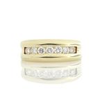 Ring - 14 karaat Geel goud - 0.50ct. tw. - Diamant -, Nieuw