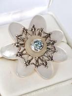 Zonder Minimumprijs - Ring met amulet Platina, Zilver