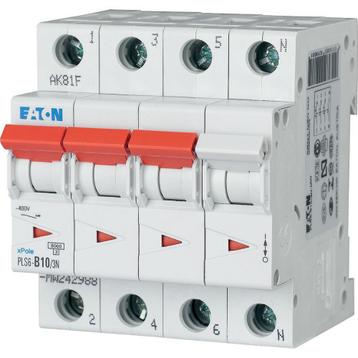 Eaton krachtgroep / 3-polig + nul, B10A / PLS6-B10/3N-MW / beschikbaar voor biedingen