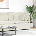 Modulaire Hoekbank 100cm Creme | Retourdeal | 40% Korting, Huis en Inrichting, Banken | Bankstellen, 100 tot 125 cm, Hoekbank
