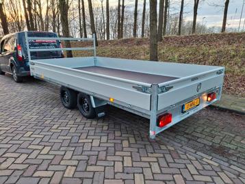 Demo-voorraad ACTIE: Henra plateauwagen 401x202cm - 2700kg beschikbaar voor biedingen