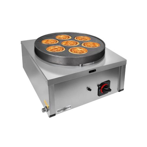 GGM Gastro | Crêpe maker op gas - Vorm: 7 poffertjes |, Zakelijke goederen, Horeca | Keukenapparatuur, Verzenden