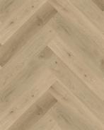 Plak pvc Visgraat naturel eiken |  Luxury Floors Reuze, Ophalen, Nieuw