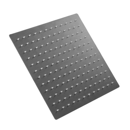 Inbouw Douchekop BWS Mia 30x30cm Gunmetal, Doe-het-zelf en Verbouw, Sanitair, Kraan, Nieuw, Ophalen of Verzenden