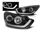 LED Tube DRL koplampen Black geschikt voor Hyundai Tucson, Nieuw, Hyundai, Verzenden