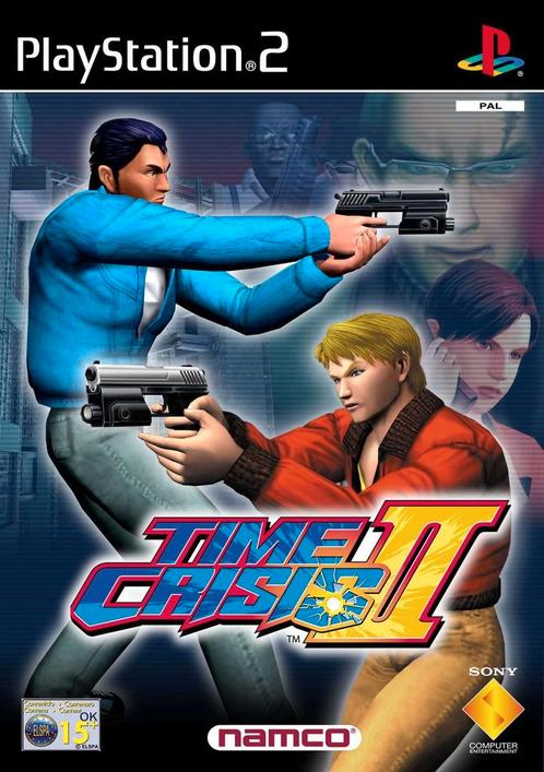 Playstation 2 Time Crisis 2, Spelcomputers en Games, Games | Sony PlayStation 2, Zo goed als nieuw, Verzenden