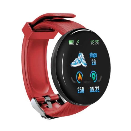 Originele D18 Smartwatch Curved HD Smartphone Sport Fitness, Sieraden, Tassen en Uiterlijk, Smartwatches, Nieuw, Verzenden