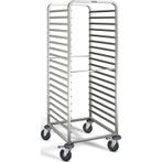 RVS Regaalwagen | 18 x 2/1 GN | 66,2x72,3x164,5 cm B.PRO, Verzenden, Nieuw in verpakking