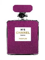 Glasschilderij Coco Chanel N°5 | Ter Halle | 096, Huis en Inrichting, Woonaccessoires | Overige, Ophalen of Verzenden, Nieuw