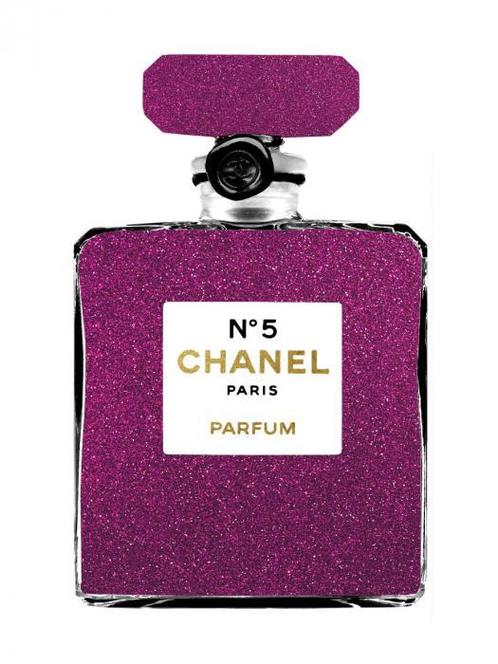 Glasschilderij Coco Chanel N°5 | Ter Halle | 096, Huis en Inrichting, Woonaccessoires | Overige, Nieuw, Ophalen of Verzenden