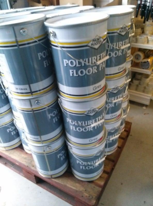 Paintmaster containercoating - Vuurrood - 10 liter, Doe-het-zelf en Verbouw, Verf, Beits en Lak, Verf, Rood, Nieuw, 10 tot 15 liter