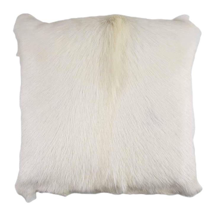 kussen geit wit 40x40cm, Huis en Inrichting, Woonaccessoires | Overige, Verzenden