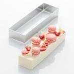 Martellato Taartring RVS Rechthoek 81x272x40mm, Hobby en Vrije tijd, Verzenden, Nieuw