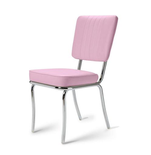 Retro Diner Stoel CO-25 Lilac (Set van 4), Huis en Inrichting, Banken | Bankstellen, Ophalen