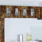 vidaXL Keukenkast aan de muur 2 pcs Gerookt eiken 60 x 31 x, Huis en Inrichting, Keuken | Keukenelementen, Verzenden, Nieuw, Bruin