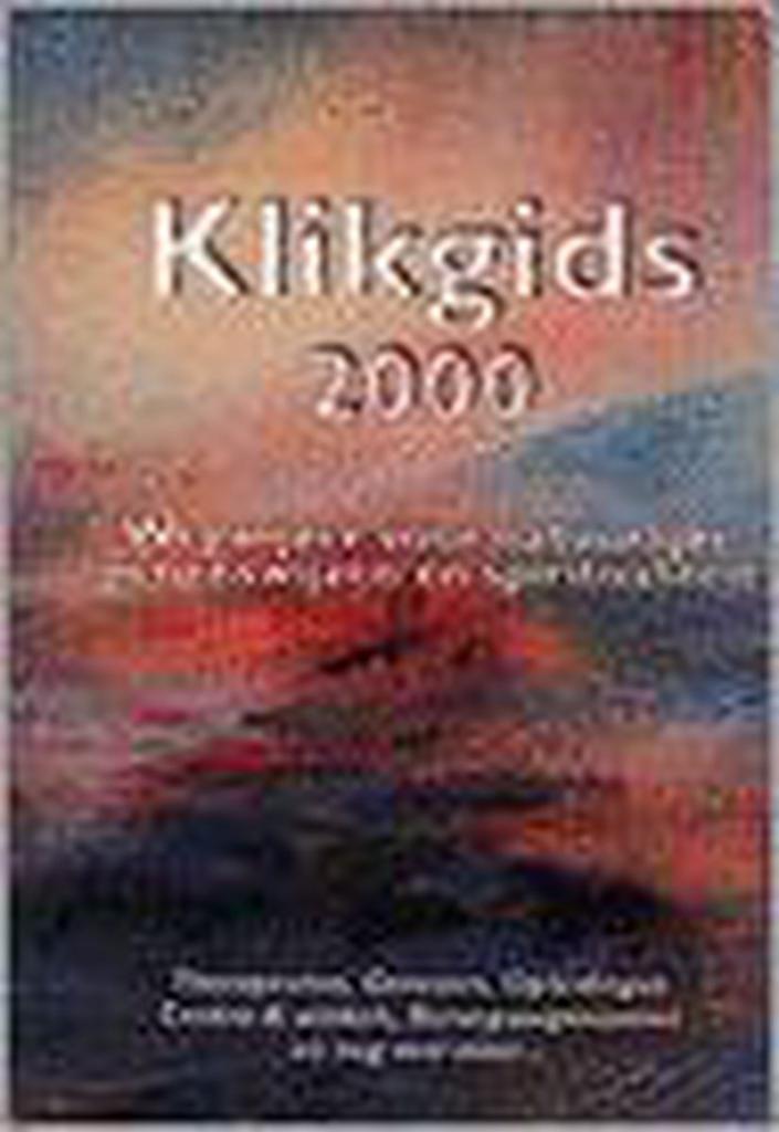 2000 Klikgids 9789074726078 S. van Hoog, Boeken, Gezondheid, Dieet en Voeding, Gelezen, Verzenden