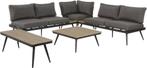 Outdoor Living loungeset Arezzo - antraciet, Ophalen of Verzenden, Nieuw, Loungeset