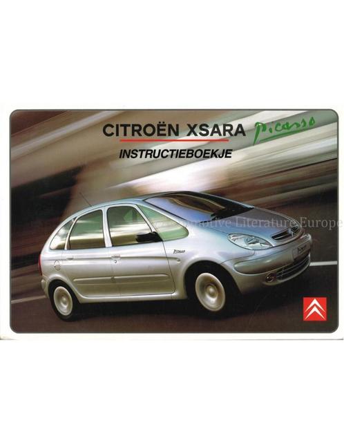 2001 CITROEN XSARA PICASSO INSTRUCTIEBOEKJE NEDERLANDS, Auto diversen, Handleidingen en Instructieboekjes