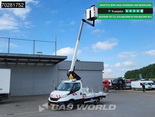 Iveco Daily 35S14 Hoogwerker 11meter Werkhoogte Klubb Navi A, Auto's, Bestelauto's, Lease, Handgeschakeld, Financial lease, Diesel