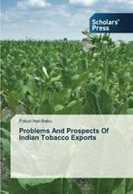 Problems And Prospects Of Indian Tobacco Exports. Pokuri, Boeken, Overige Boeken, Pokuri Hari Babu, Zo goed als nieuw, Verzenden