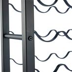 Wijnrek | 48 flessen | 45x20x120cm | Staal | Flessenrek |, Verzenden, Nieuw, 25 flessen of meer, Metaal