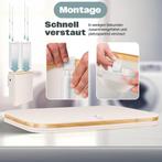 Wasmand 3 vakken - Met deksel - 140 Liter - Beige - KESSER®, Verzenden, Zo goed als nieuw