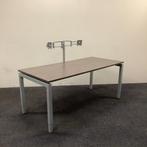 Tweedehands bureau 180x80 cm, hoogte verstelbaar, vv dubbele, Huis en Inrichting, Bureaus, Ophalen of Verzenden, In hoogte verstelbaar