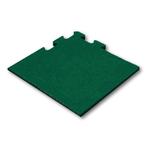 Rubber tegel 50 mm - 50 x 50 cm - Groen - Puzzelsysteem -, Nieuw, Verzenden