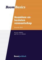 Boom basics naamloze en besloten vennootschap / Boom Basics, Verzenden, Gelezen, C.A. Schwarz