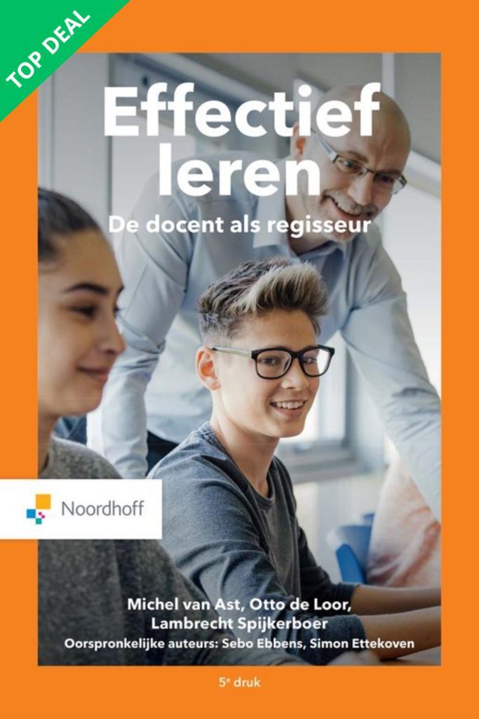 Effectief leren: De docent als regisseur, 9789001896522, Boeken, Studieboeken en Cursussen, Zo goed als nieuw, Verzenden