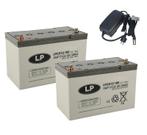 Landport (LP) 2x LPCG12-100 accus 12 volt 100 ah + IMPULS, Auto-onderdelen, Ophalen of Verzenden, Nieuw