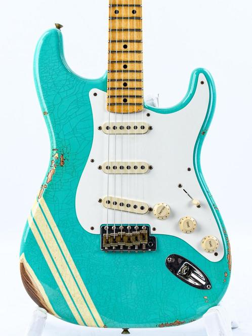 Fender Custom Shop 55 Stratocaster Seafoam Green Relic, Muziek en Instrumenten, Snaarinstrumenten | Gitaren | Elektrisch, Nieuw