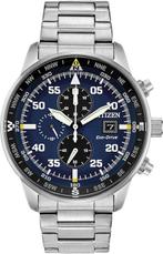 Citizen - Aviator Chrono - Eco Drive - 10 BAR - Zonder, Nieuw