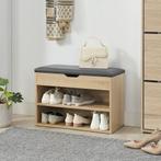 Schoenenkast / schoenenrek 2 vakken - 60 x 30 x 44 cm - Hout, Verzenden, Nieuw