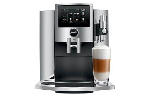 Jura S8 Chroom koffiemachine, Witgoed en Apparatuur, Koffiezetapparaten, Refurbished, Verzenden