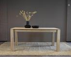 Eettafel Viggo uitschuifbaar eiken 160-210 cm - Naturel |, Huis en Inrichting, Tafels | Eettafels, Ophalen of Verzenden, Nieuw