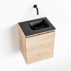 MONDIAZ OLAN 40cm toiletmeubel washed_oak. LEX wastafel, Ophalen of Verzenden, Nieuw, Bad