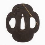 Tsuba, Meiji-periode. Japan - Brons, Goud, Koper - Japan -