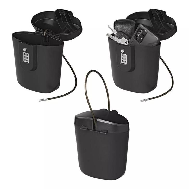 ProPlus Draagbare Kluis met Kabel en Codeslot - Compact e..., Huis en Inrichting, Woonaccessoires | Overige, Nieuw, Ophalen of Verzenden