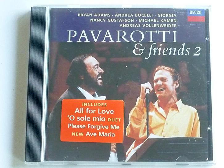 Pavarotti & Friends 2, Cd's en Dvd's, Cd's | Pop, Zo goed als nieuw, Verzenden