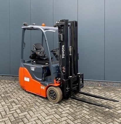 Toyota elektrovorkheftruck 8FBET16, Zakelijke goederen, Machines en Bouw | Heftrucks en Intern transport, Heftruck, Elektrisch